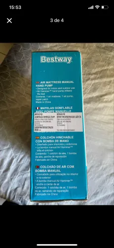 Colchão de casal Bestway- Novo e lacrado