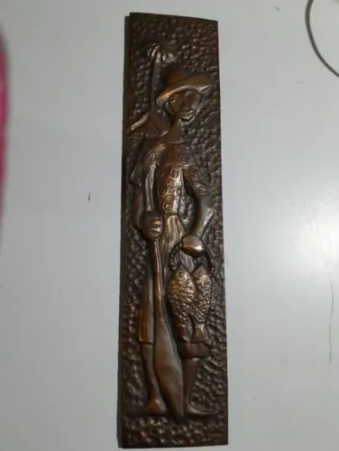 quadro representando  pescador