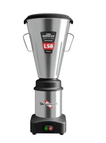 NZ. Liquidificador 8 litros copo inox SKYMSEN