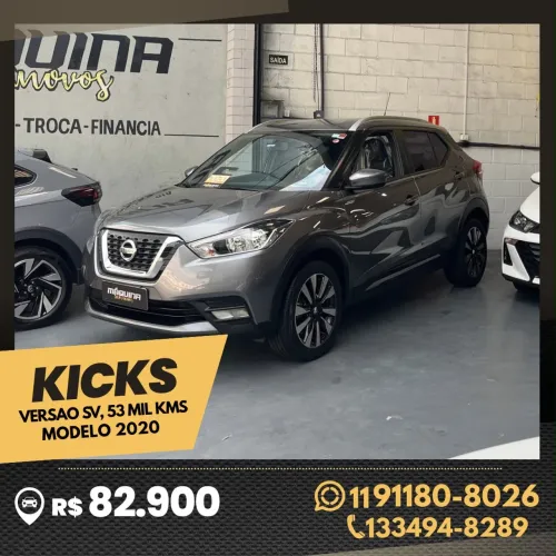 Nissan Kicks SV 1.6 16V Flexstar 5P Aut. 2020