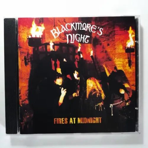cd blackmore's night, fires at midnight. seminovo.