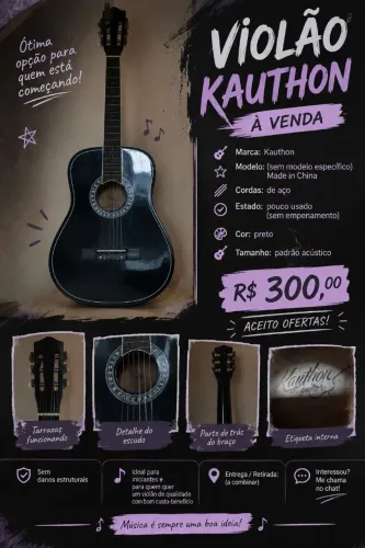 Violão barato