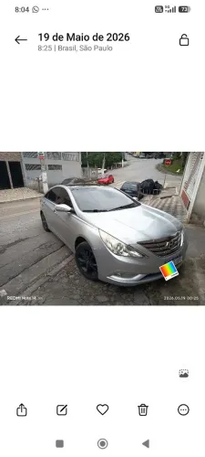 Hyundai Sonata 2.4 16V 182cv 4P Aut. 2012
