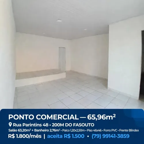 GALPÃO 65,96m² - ALBANO FRANCO (à 200M do Fasouto)