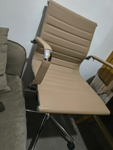 Cadeira Escritório/PC Usada Excelente Bege