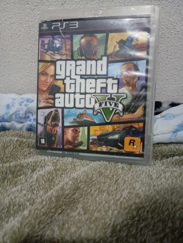 GTA V PS3 - Completo com Mapa Original Físico