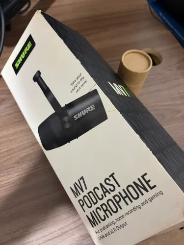Shure MV7 Microfone