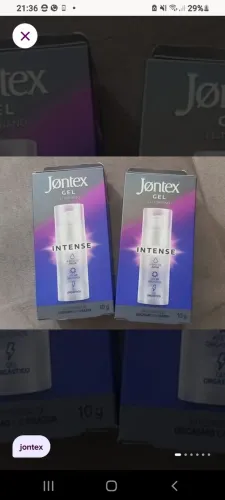 novo - kit gel jontex 2 unidades