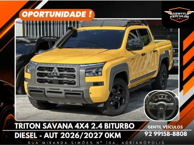 Mitsubishi TRITON Savana 2.4 CD 4x4 TB Diesel Aut. 2027