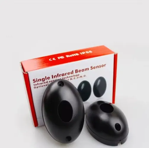 SENSOR DE BARREIRA INFRAVERMELHA - EMISSOR + RECEPTOR - 12 A 24V