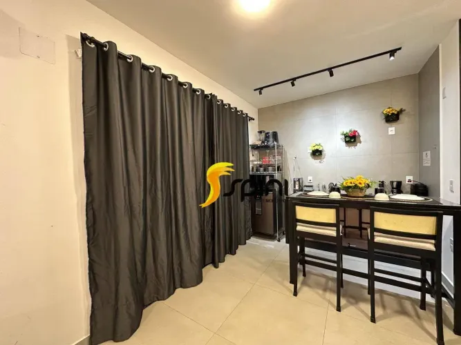 Apartamento com 1 dormitório para alugar, 45 m² - Santa Maria - Uberlândia/MG
