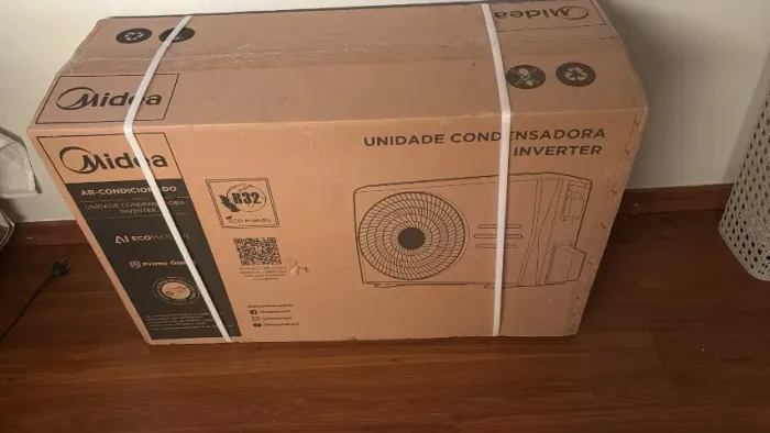Ar Condicionado Split Inverter Hi Wall Midea IA Ecomaster 12000 BTUs Frio 42EZVCA12M5