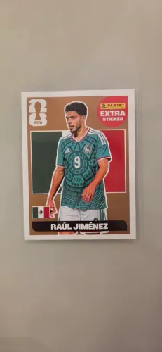 Figurinha extra Legend Bronze Raúl Juménez