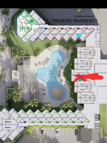 FLAT NO COSTA DO SARDIN BEACH CLUB & RESORT,