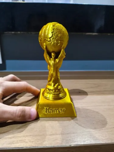 Réplica PERSONALIZADA da taça da copa