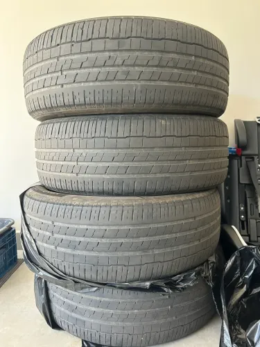 4 Pneus meia vida - 225/55 R 19
