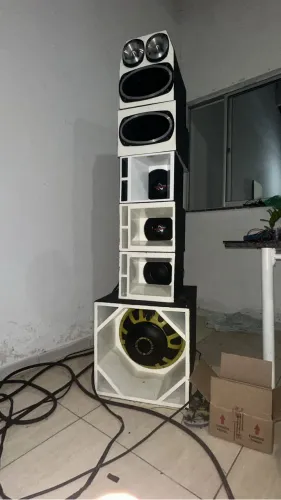 Vendo médios de 8 polegada hp