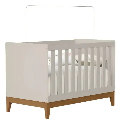 Berço mini cama Flip Areia Fosco Reller: a solução prática e elegante para acompanhar o cr