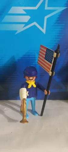 Playmobil western Geabra soldado ferido (velho oeste faroeste)