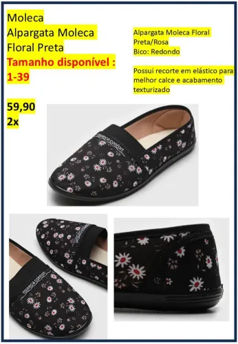Sapatilha estampa