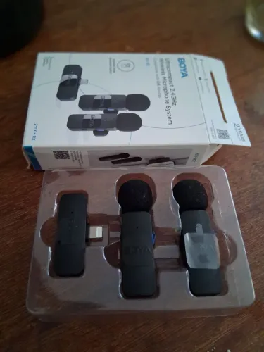 Microfone Lapela Boya By 
