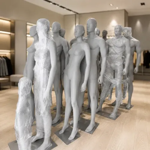 18 Manequins Expor Manequins (10 Masc + 5 Fem + 3 Infantil) - Praticamente Novos