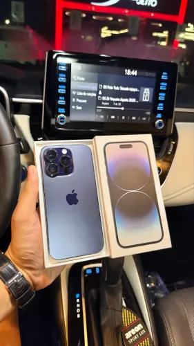 iPhone 14 Pro 128Gb - Bateria 95% | Acompanha caixa, cabo e fonte turbo 