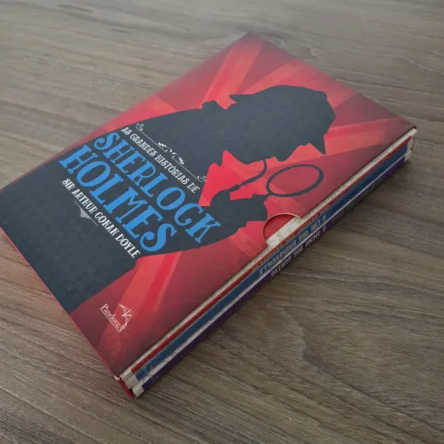 Livros Usados - Box As grandes histórias de Sherlock Holmes (3 livros) - Desapego