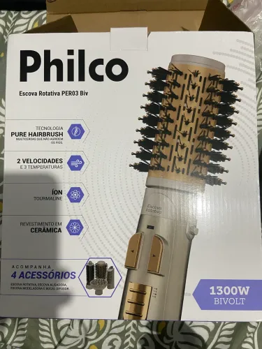 Escova Rotativa Philco 5 em 1