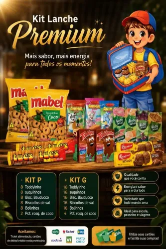 Vende-se kits lanche