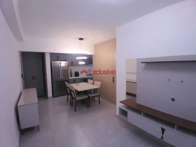 Apartamento com 3 dormitórios para alugar, 106 m² por R$ 5.679,17/mês - Santa Terezinha -