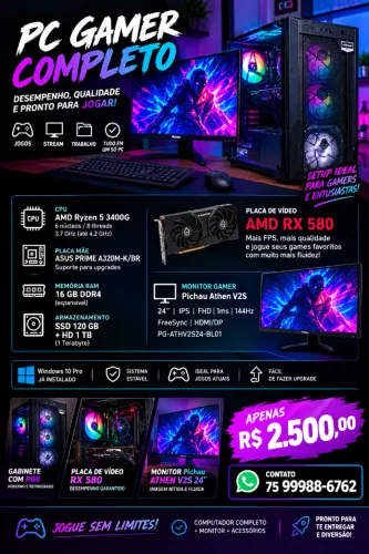 Pc Gamer Completo
