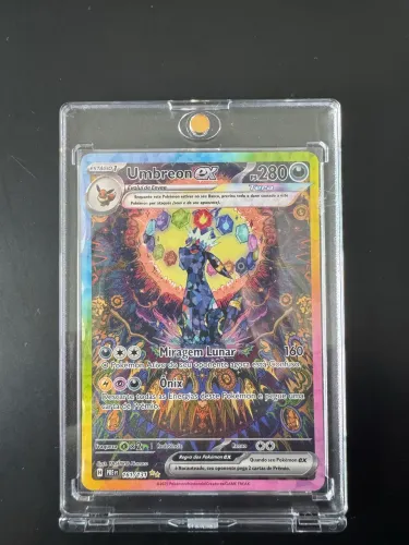 Umbreon EX SAR - Evoluções prismáticas - NM