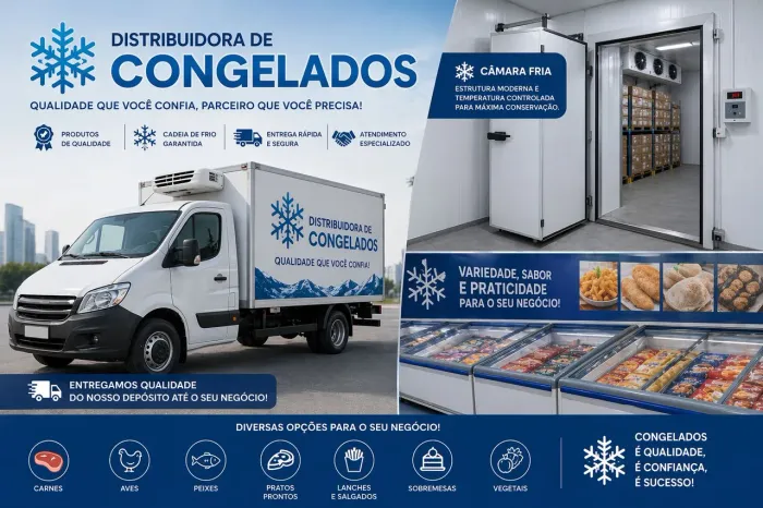 Distribuidora de congelados completa 