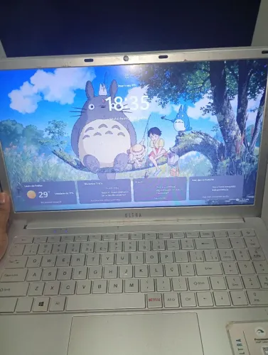 Notebook Ultra funcionando perfeitamente