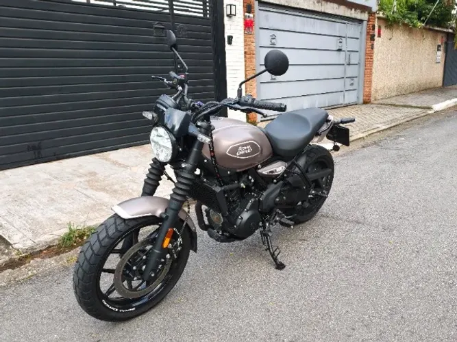 ROYAL ENFIELD GUERRILLA 450 - PEIX BRONZE | IMPECÁVEL