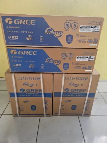 Ar-condicionado Split Hi-Wall Gree G-TOP Auto Inverter 9.000 BTUs - Frio, Wi-Fi