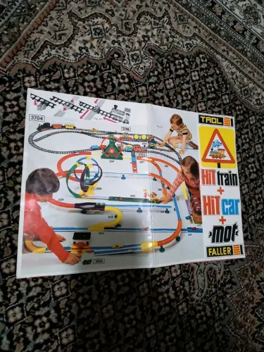 brinquedo hit train trol faller anos 80