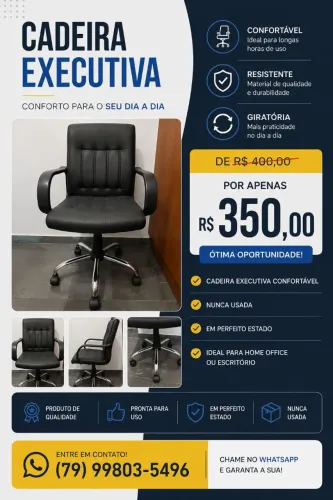 Cadeira de Escritório Executiva