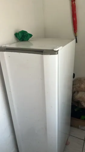 Geladeira pegando tudo 