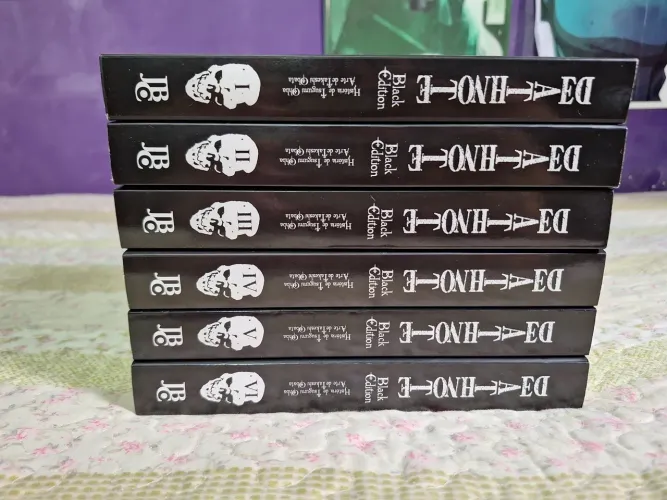 Coleção death note black edition completa