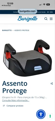 Assento Protege para carro