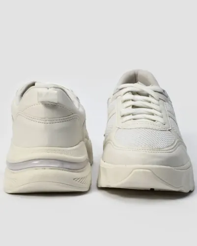 Tênis feminino chunky casual off-white | Riachuelo