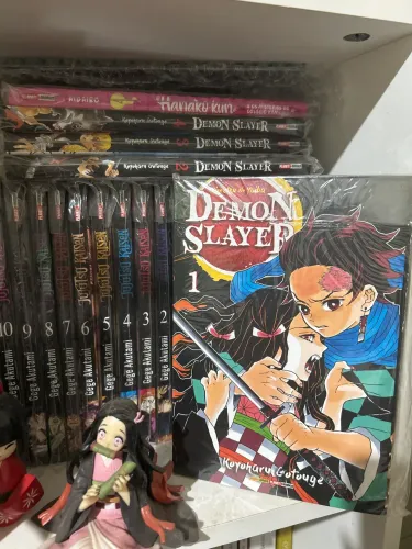 Demons slayer mangá volume 1 ao 4