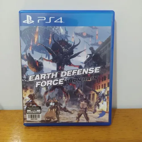 Earth Defense Force Iron Rain PS4 Original Mídia Fìsica Asiático