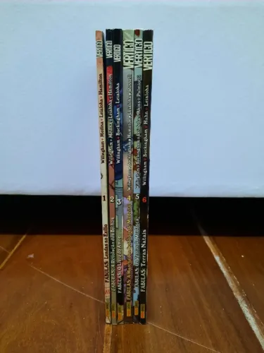 Encadernados Capa Cartão - Fábula (Panini) Volumes 1 a 6