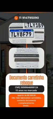 NF, doc carretinha reboque