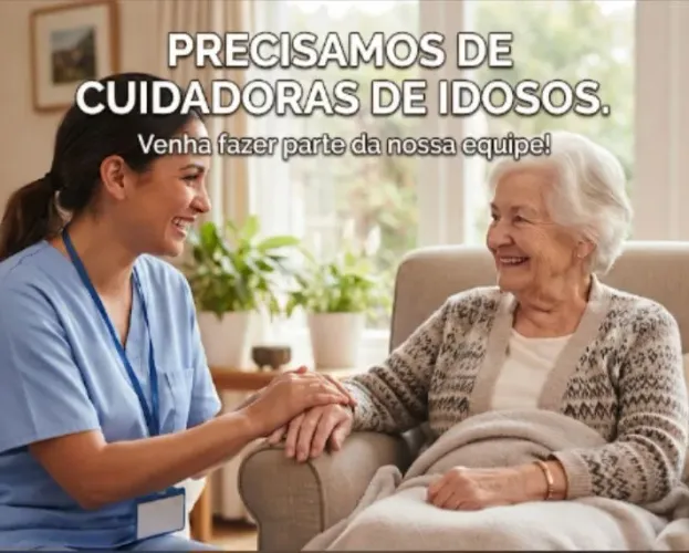 Preciso de cuidadoras de idosos!