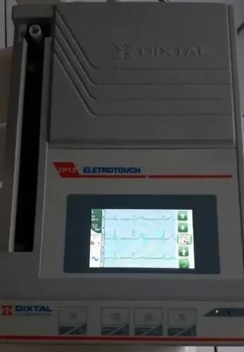 Eletrocardiografo Digital Dixtal modelo EP12 Elerotouch