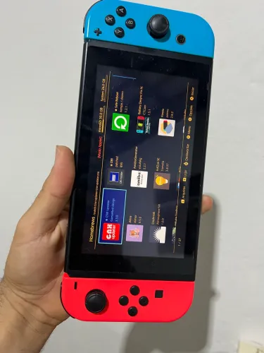 Nintendo Switch desbloqueado